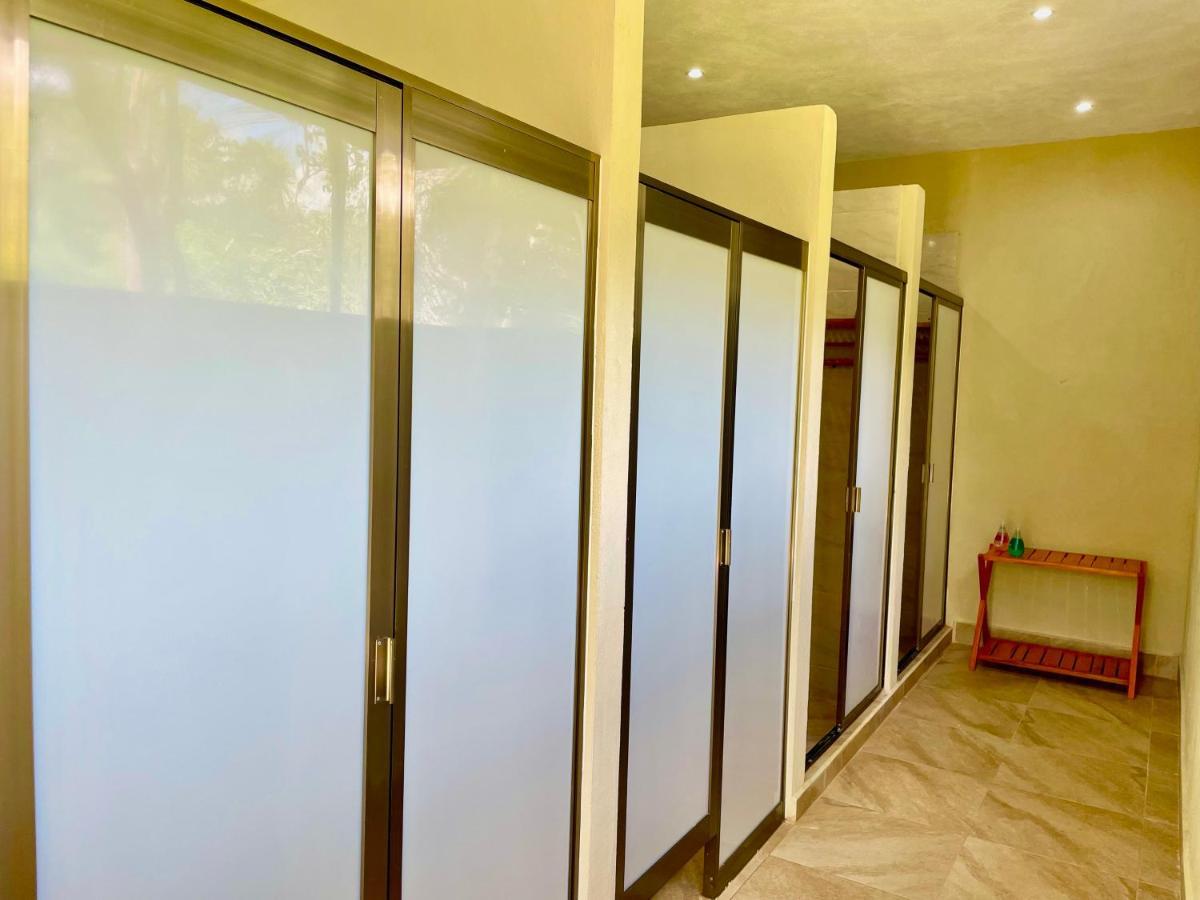 Glamping Bunga Lotus Hotel Tulum Bagian luar foto